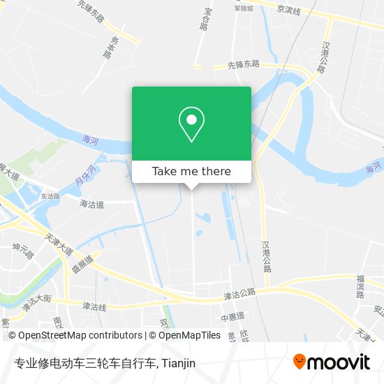 专业修电动车三轮车自行车 map