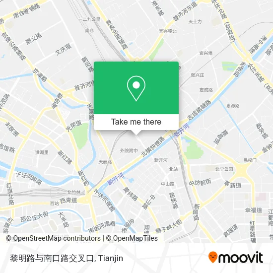 黎明路与南口路交叉口 map