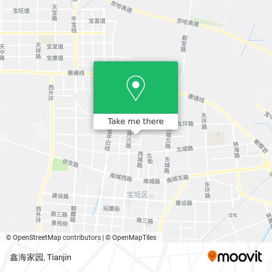 鑫海家园 map