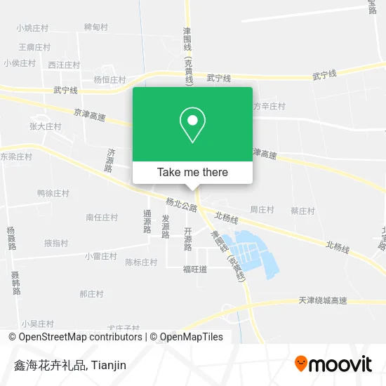 鑫海花卉礼品 map