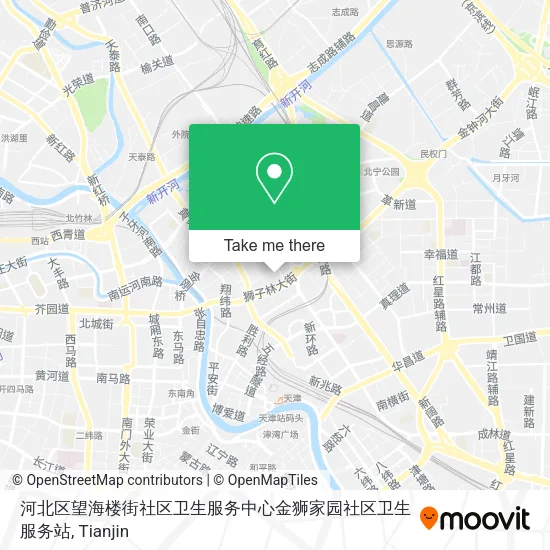 河北区望海楼街社区卫生服务中心金狮家园社区卫生服务站 map