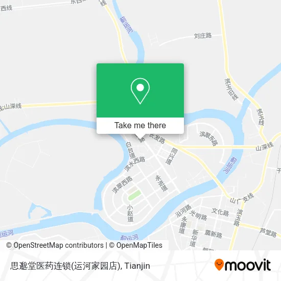 思邈堂医药连锁(运河家园店) map