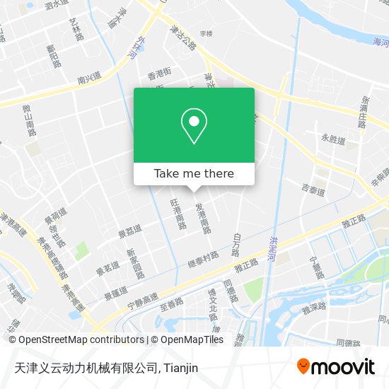 天津义云动力机械有限公司 map