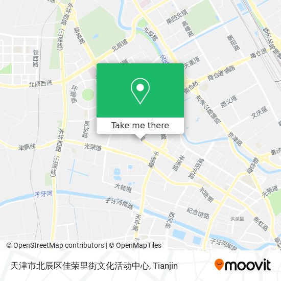 天津市北辰区佳荣里街文化活动中心 map