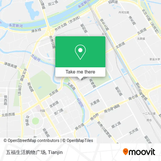 五福生活购物广场 map