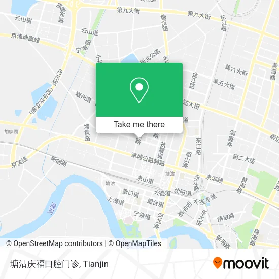 塘沽庆福口腔门诊 map