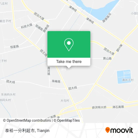 泰裕一分利超市 map