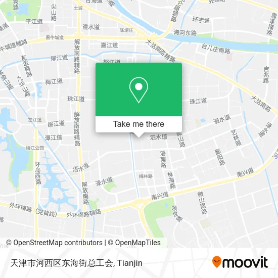天津市河西区东海街总工会 map