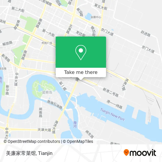 美廉家常菜馆 map