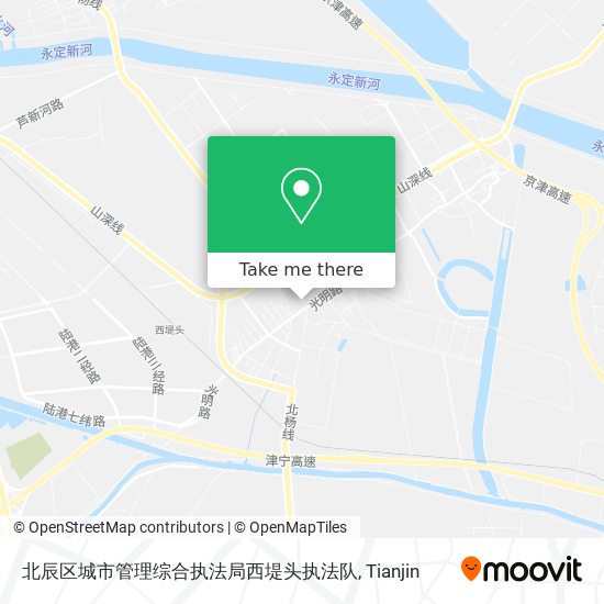 北辰区城市管理综合执法局西堤头执法队 map