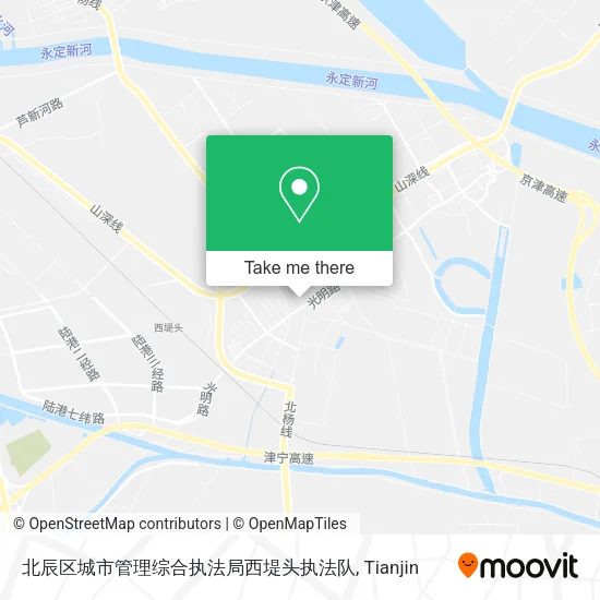 北辰区城市管理综合执法局西堤头执法队 map