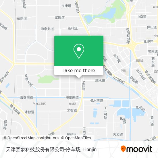 天津赛象科技股份有限公司-停车场 map