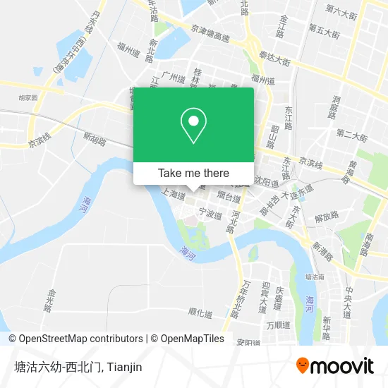 塘沽六幼-西北门 map