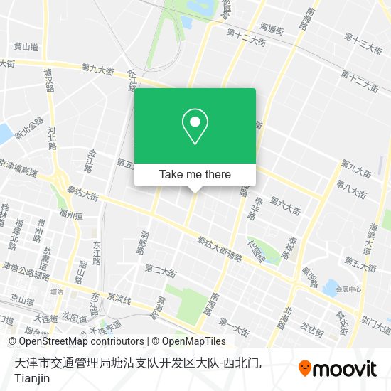 天津市交通管理局塘沽支队开发区大队-西北门 map