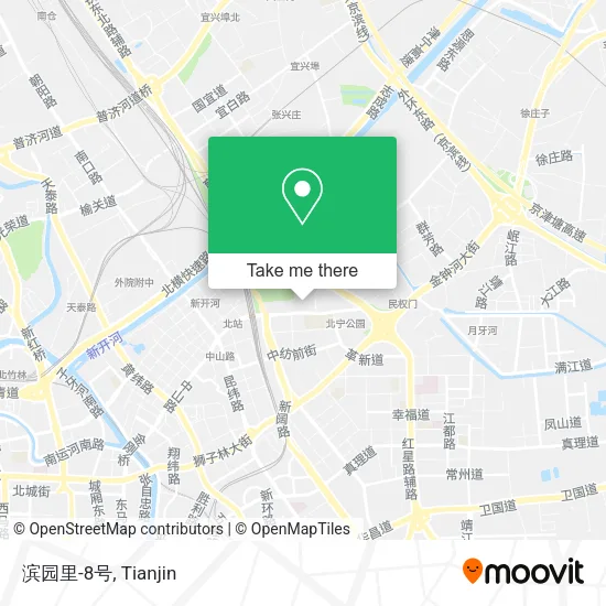 滨园里-8号 map