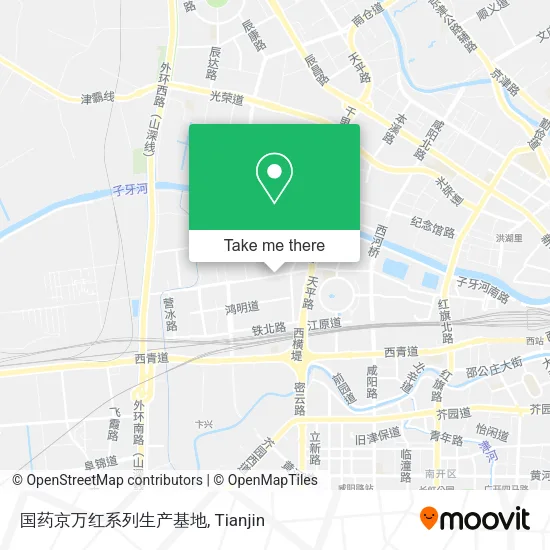 国药京万红系列生产基地 map