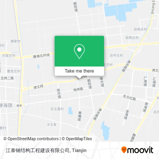 江泰钢结构工程建设有限公司 map