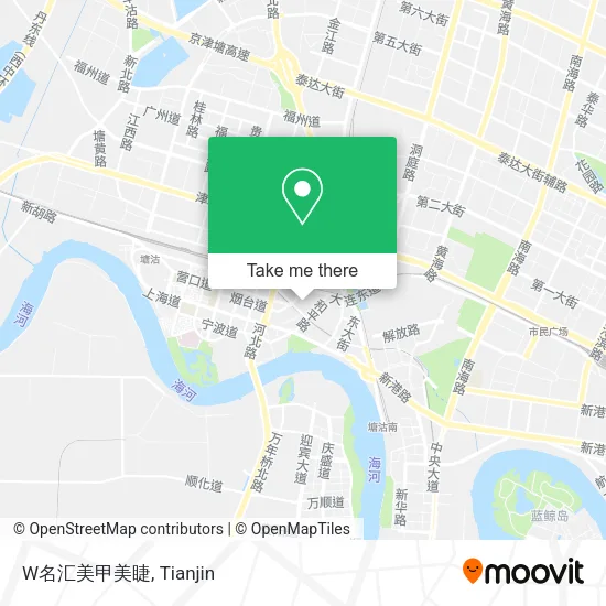 W名汇美甲美睫 map