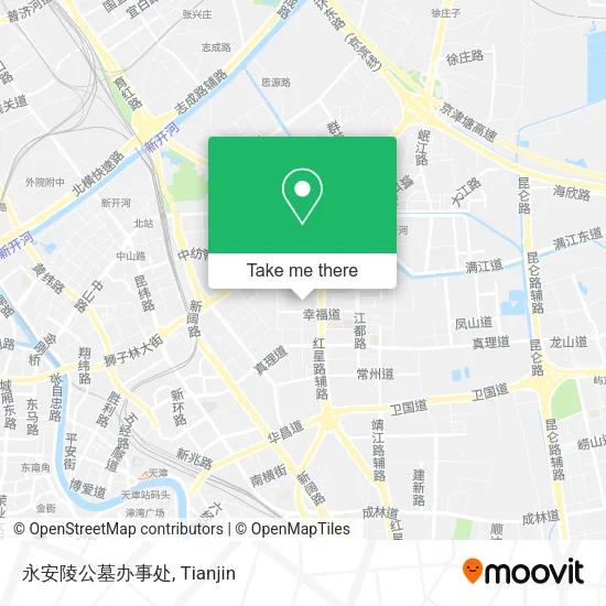 永安陵公墓办事处 map