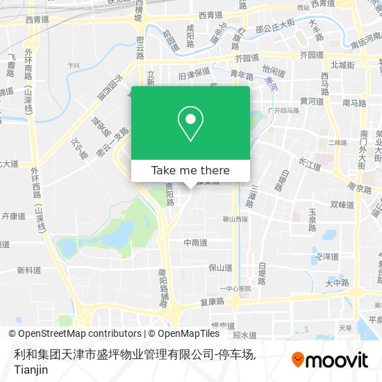利和集团天津市盛坪物业管理有限公司-停车场 map