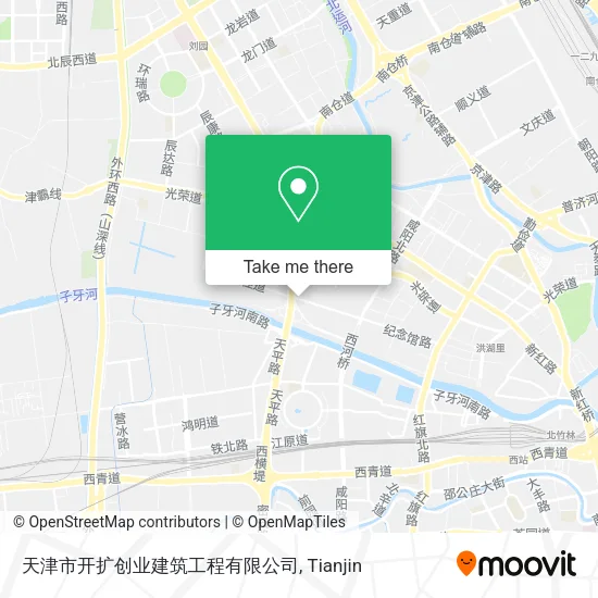 天津市开扩创业建筑工程有限公司 map