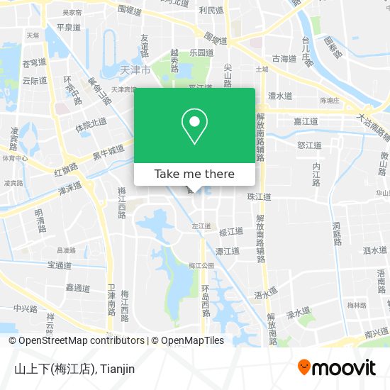山上下(梅江店) map