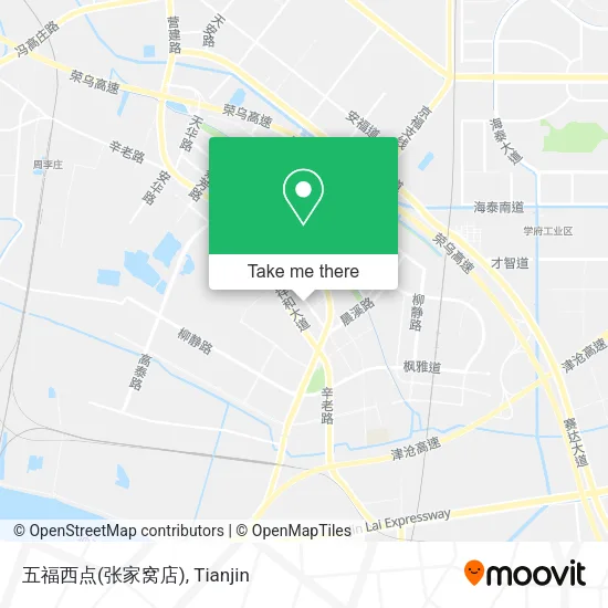 五福西点(张家窝店) map