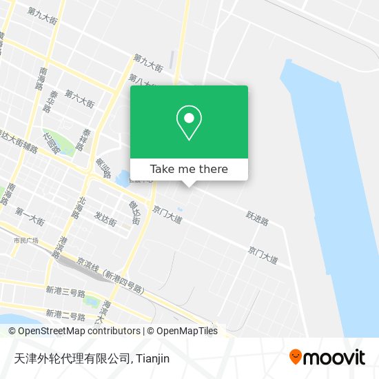 天津外轮代理有限公司 map