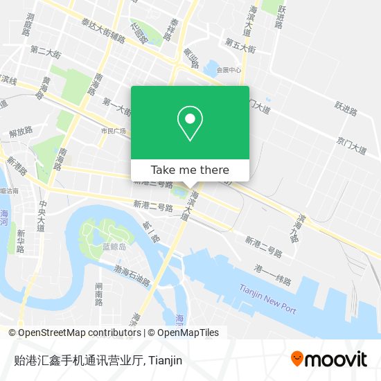 贻港汇鑫手机通讯营业厅 map