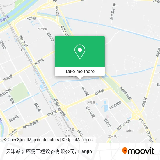 天津诚泰环境工程设备有限公司 map