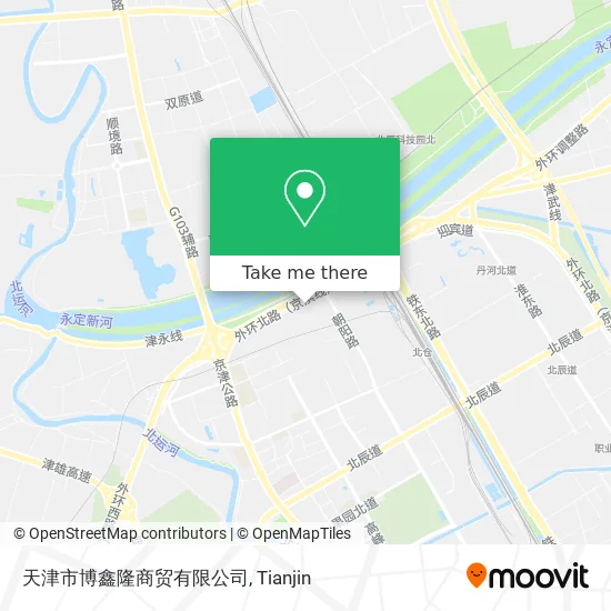 天津市博鑫隆商贸有限公司 map