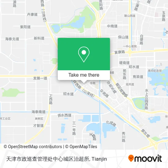 天津市政巡查管理处中心城区治超所 map
