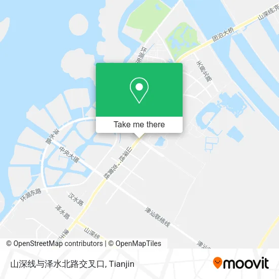 山深线与泽水北路交叉口 map