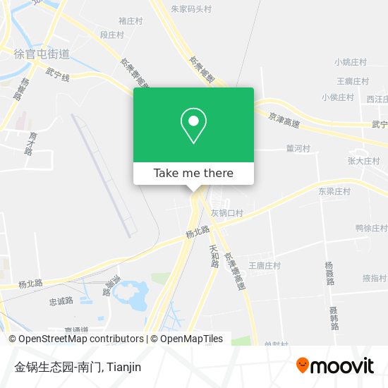 金锅生态园-南门 map