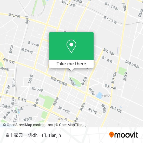 泰丰家园一期-北一门 map