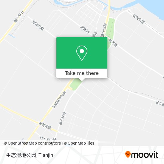 生态湿地公园 map