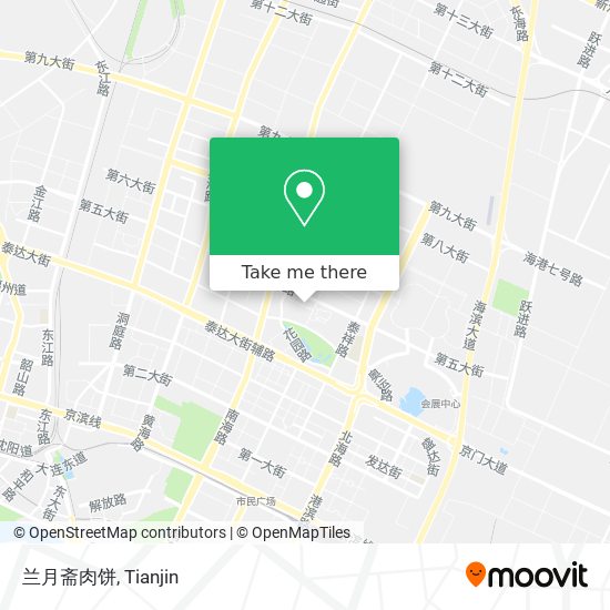 兰月斋肉饼 map