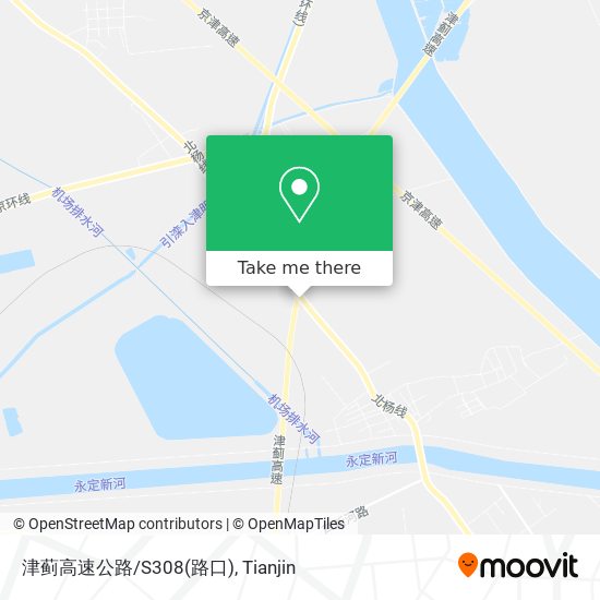 津蓟高速公路/S308(路口) map