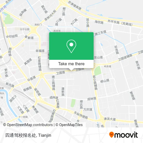 四通驾校报名处 map