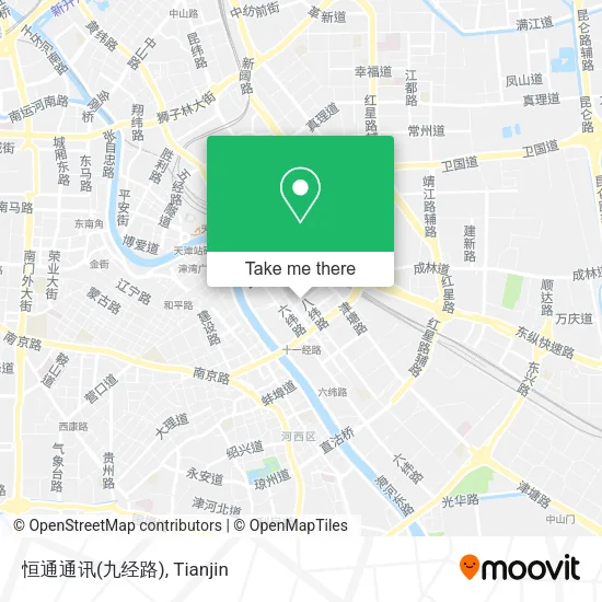 恒通通讯(九经路) map