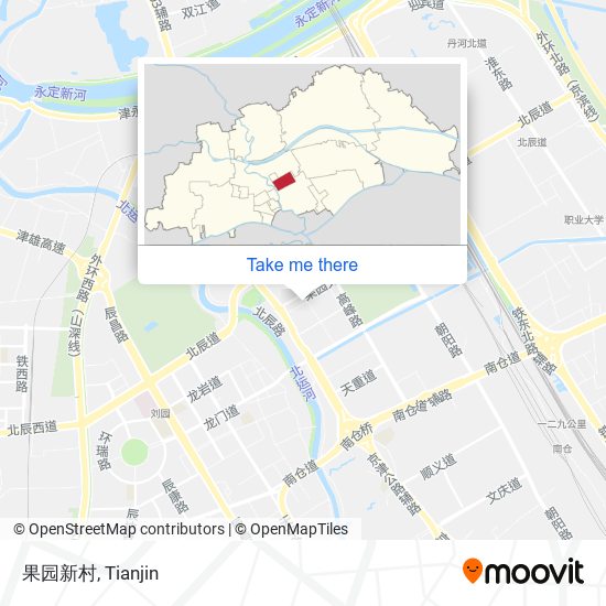 果园新村 map