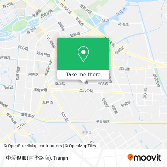 中爱银服(南华路店) map