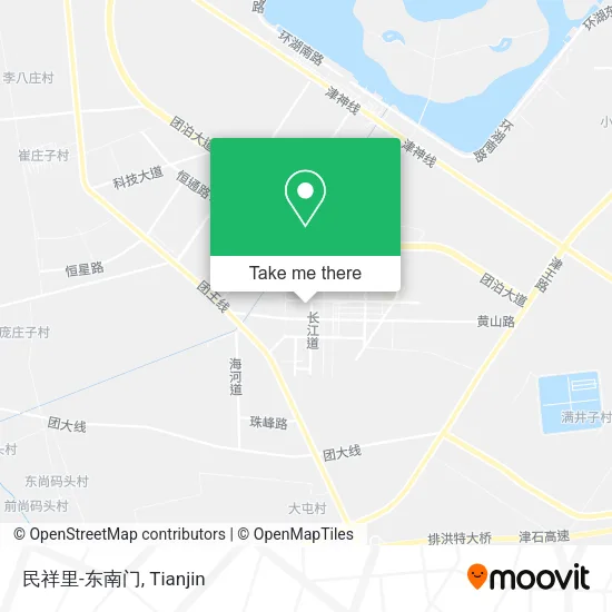 民祥里-东南门 map