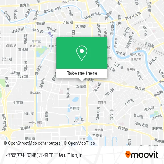梓萱美甲美睫(万德庄三店) map