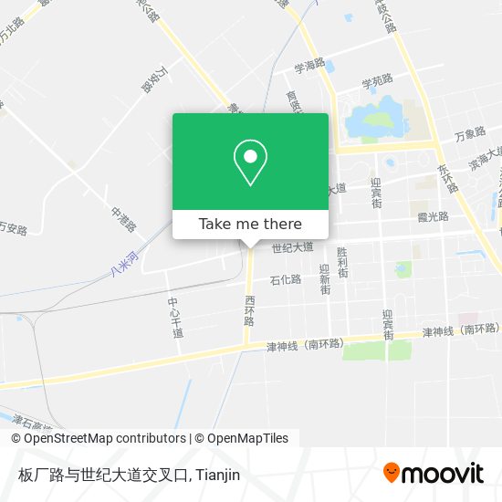 板厂路与世纪大道交叉口 map