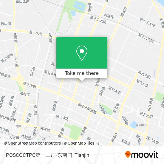 POSCOCTPC第一工厂-东南门 map