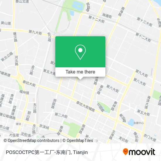 POSCOCTPC第一工厂-东南门 map