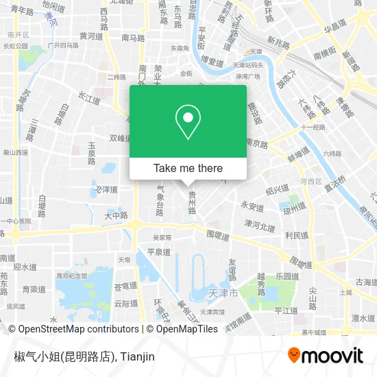 椒气小姐(昆明路店) map