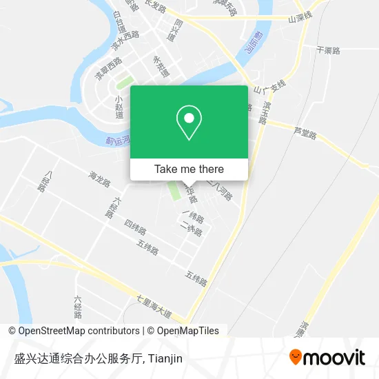 盛兴达通综合办公服务厅 map