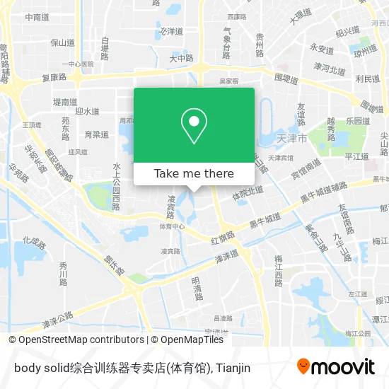 body solid综合训练器专卖店(体育馆) map